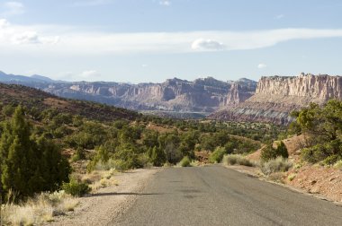 hoodoos'ın doğal görünümünü