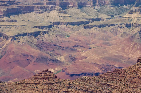Grandes formações rochosas do Canyon — Fotografia de Stock