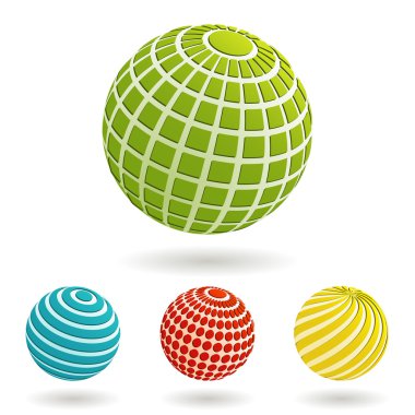 Global Business Icons clipart