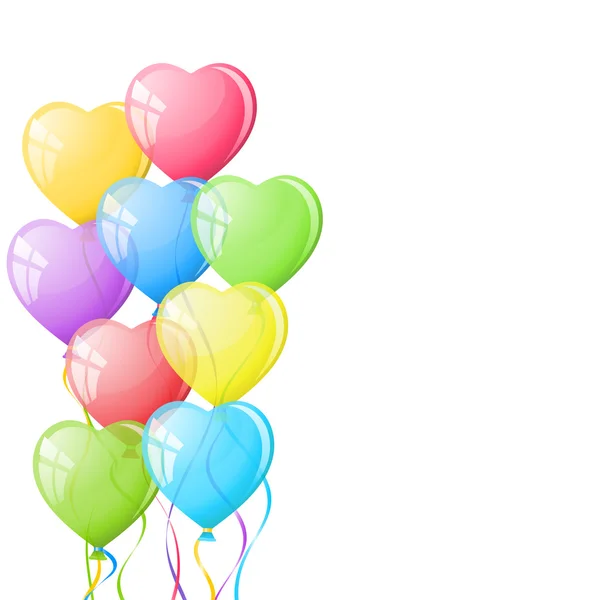 Luftballons. Vektorillustration — Stockvektor