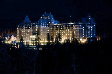 The Fairmont Banff Springs clipart