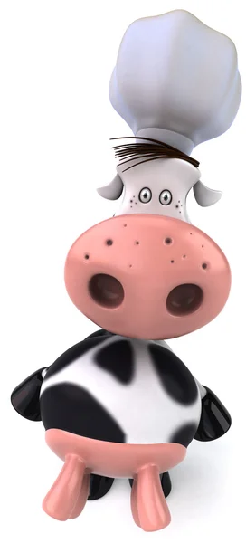 Cow chef — Stock Photo, Image