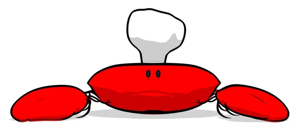 Krab chef-kok — Stockfoto