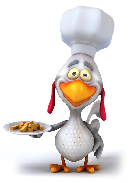 Kuře šéfkuchař — Stock fotografie
