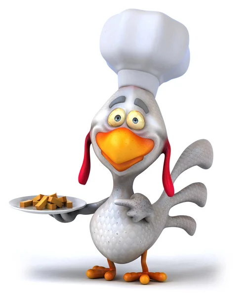 Kip chef-kok — Stockfoto