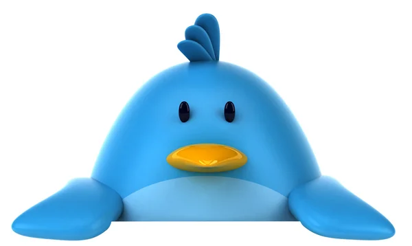 Blauer Vogel — Stockfoto