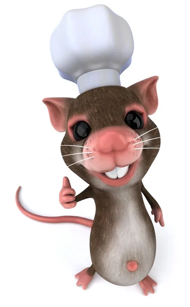 Myš kuchař — Stock fotografie