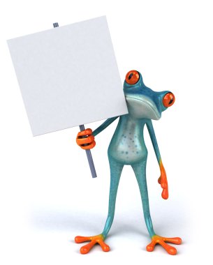Kurbağa 3d animasyon