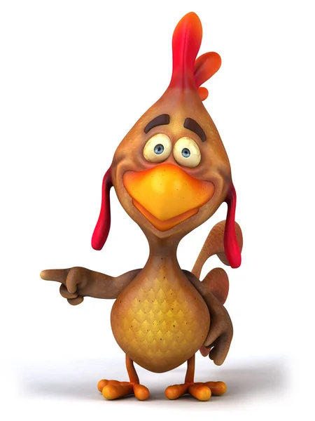 Kurczak 3d — Zdjęcie stockowe