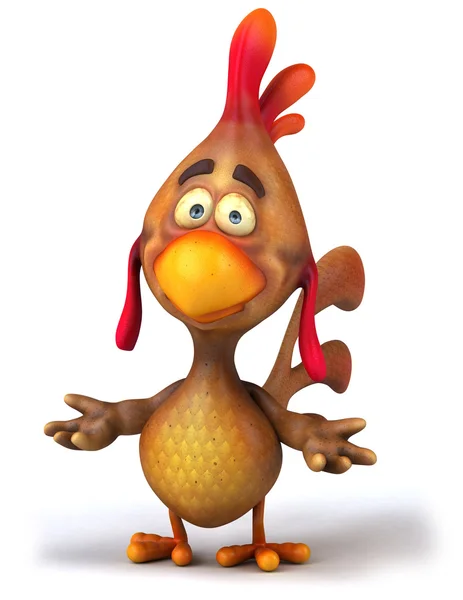 Kurczak 3d — Zdjęcie stockowe