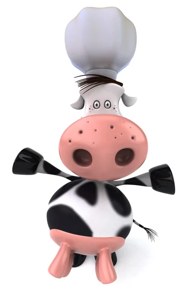 Шеф-кухар корова 3d — стокове фото