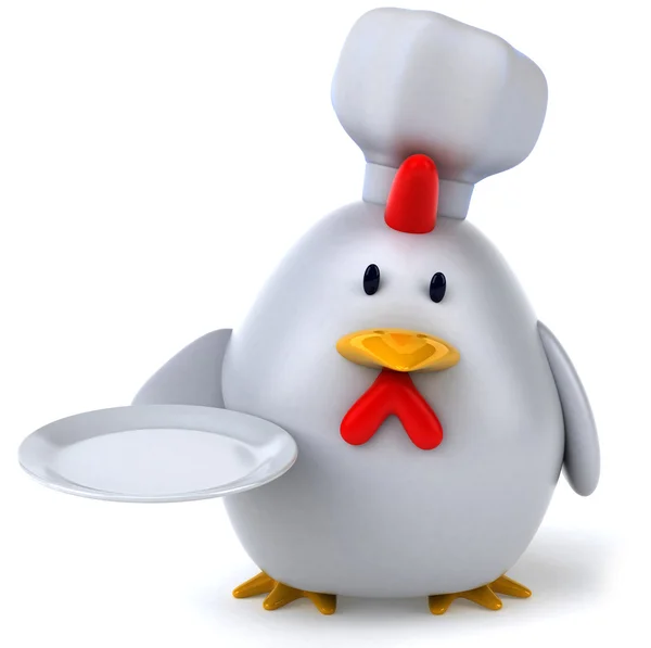 Kyckling kock 3d — Stockfoto