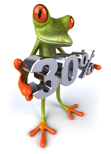 개구리 제공 할인 — 스톡 사진