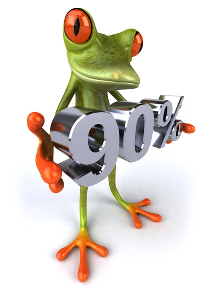 개구리 제공 할인 — 스톡 사진