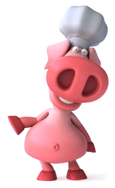 Pig chef — Stock Photo, Image