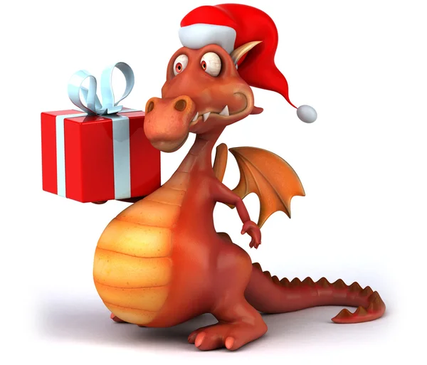 Noel dragon — Stok fotoğraf