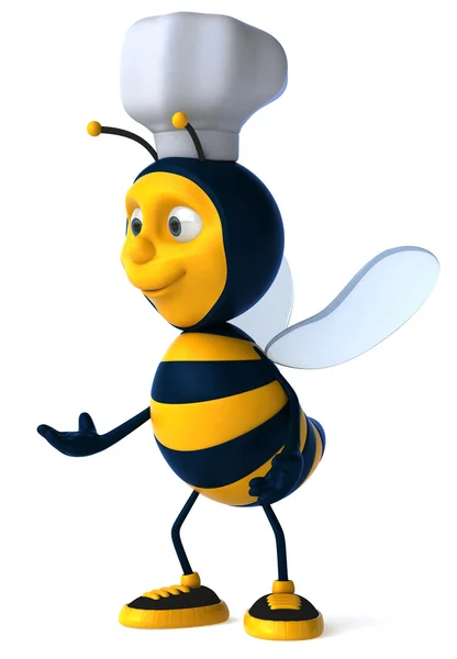 Chef abelha 3d — Fotografia de Stock