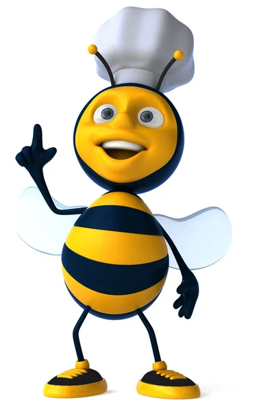 stock image Bee chef 3d