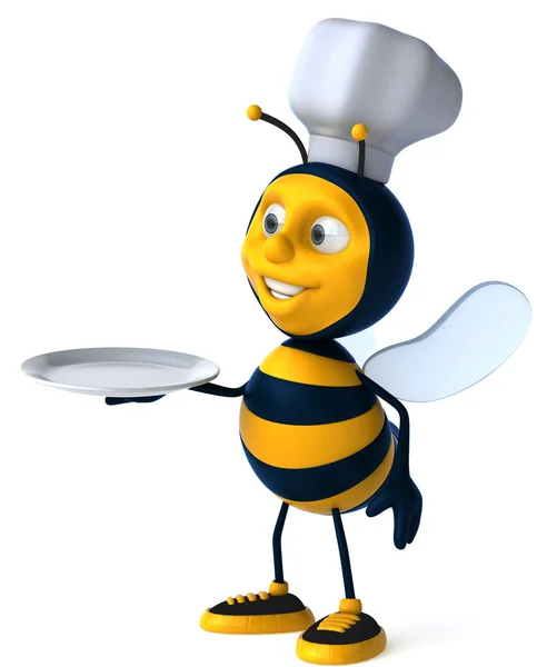 Včela šéfkuchař 3d — Stock fotografie