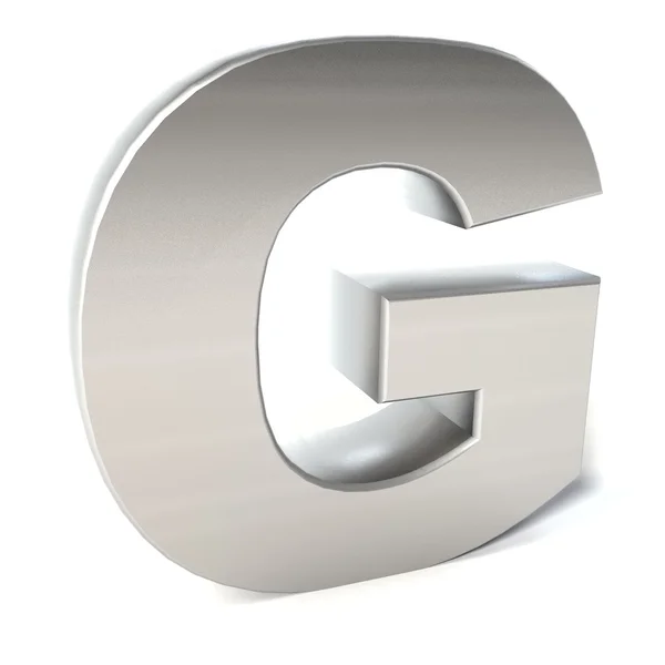 Літера g — стокове фото