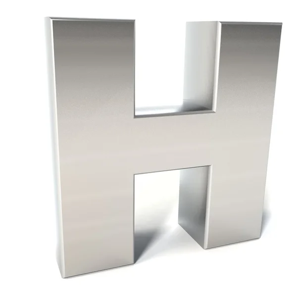 Літера h — стокове фото