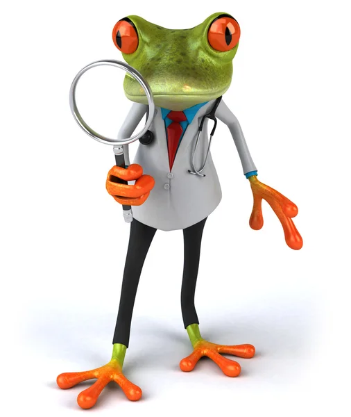 개구리 의사 3d — 스톡 사진