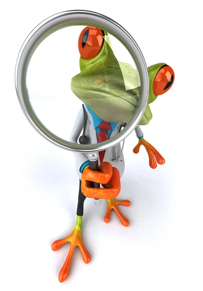 Żaba lekarz 3d — Zdjęcie stockowe