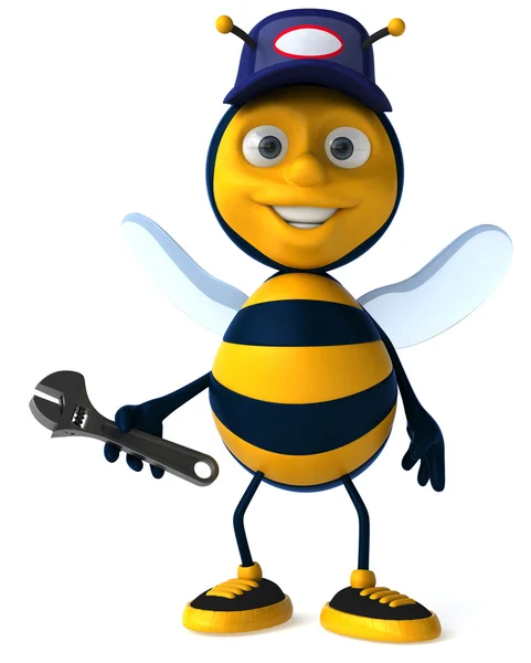 Fun bee 3d — Stock Photo, Image