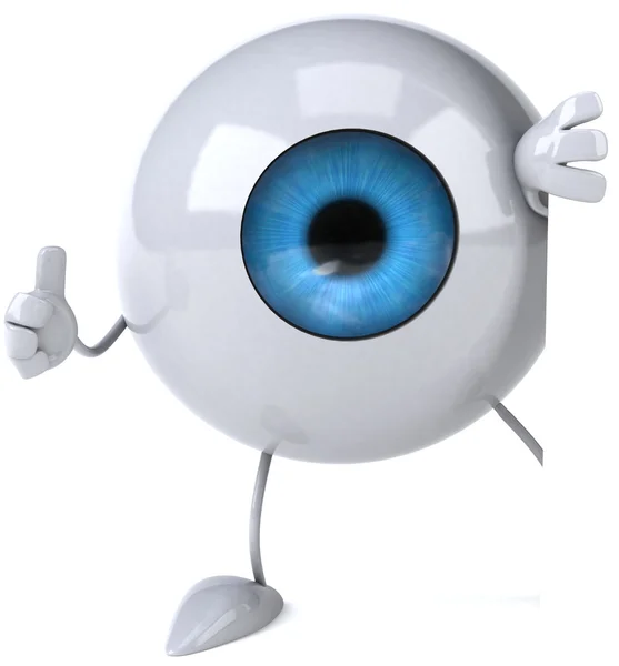 Fun eye 3d — Stock Photo, Image