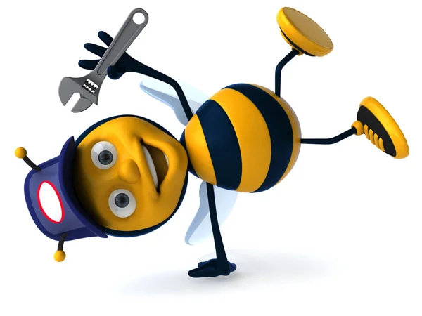 Spaß Biene 3d — Stockfoto