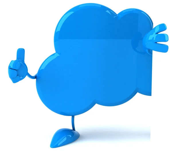 3d cloud — Stock Photo, Image