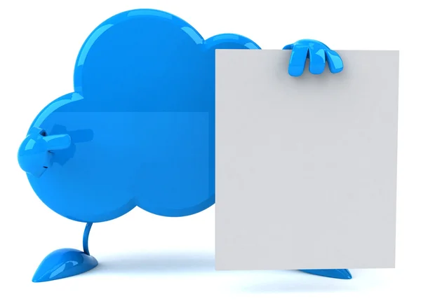 3d cloud — Stock Photo, Image