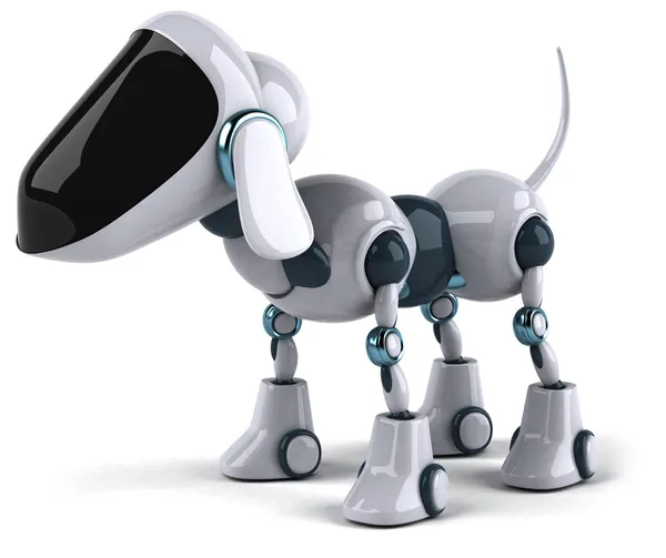 Robô cão 3d — Fotografia de Stock