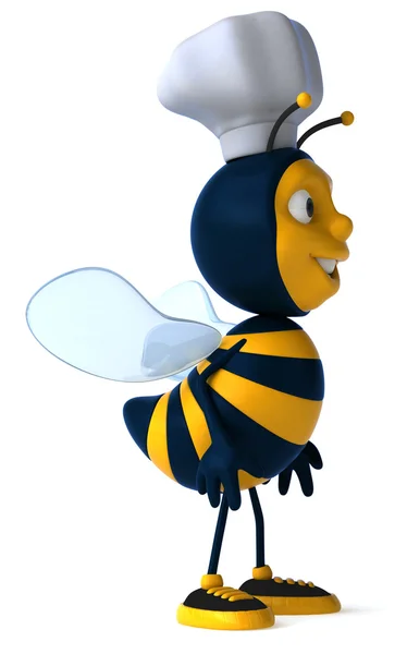 Bee chef 3d — Stock Photo, Image