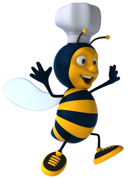 蜜蜂厨师 3d — 图库照片