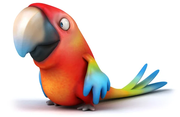 Papagaio 3d — Fotografia de Stock