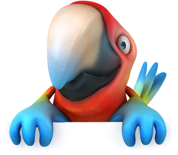 Parrot 3d — Stock Photo, Image