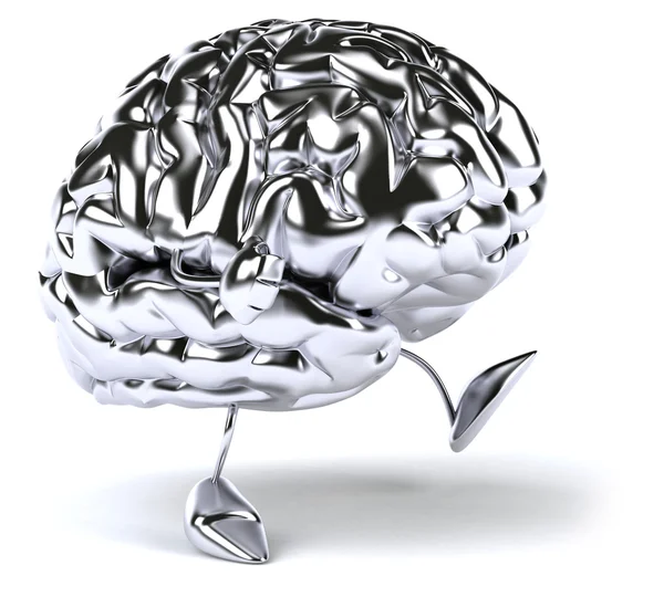 3d ilustrace mozku — Stock fotografie