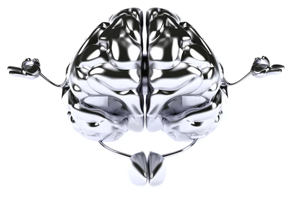 Mózg ilustracja — Zdjęcie stockowe