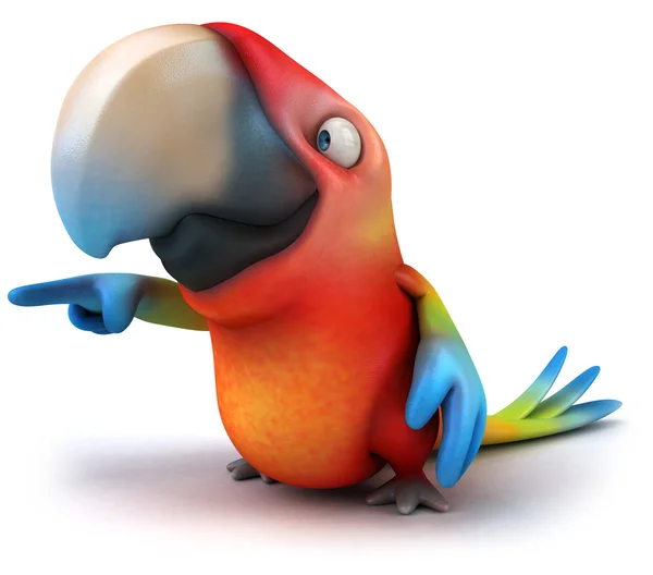 3-й попугай — стоковое фото