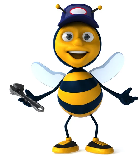 Strong bee — Stock Photo ...