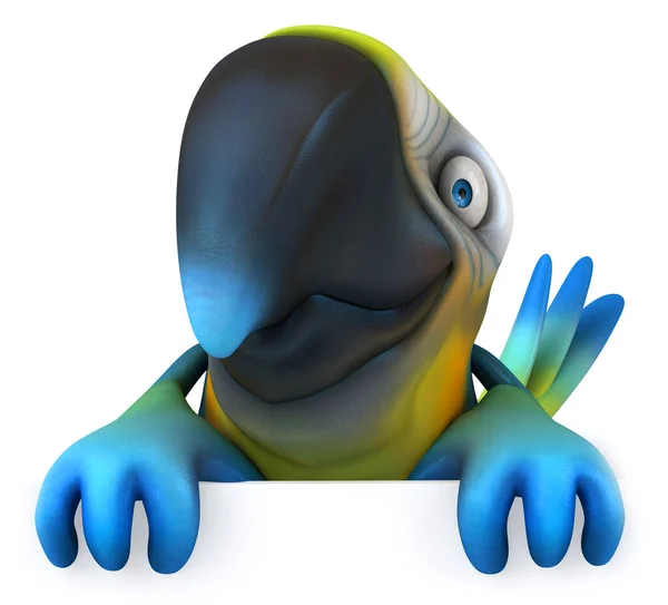 Papağan 3d — Stok fotoğraf