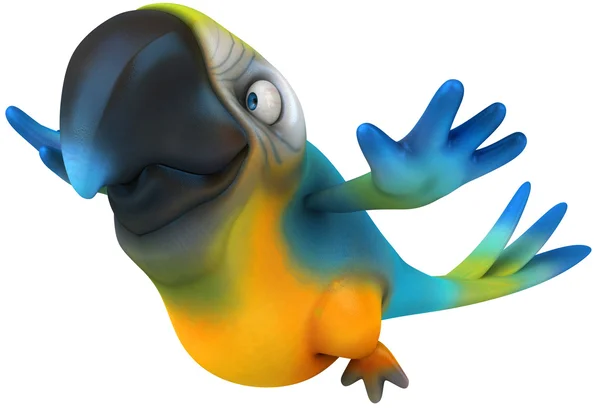 Papuga 3d — Zdjęcie stockowe