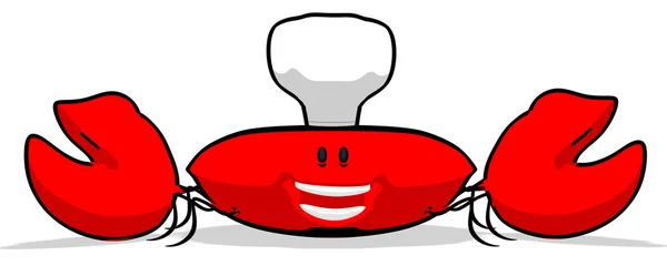 Krab chef-kok — Stockfoto