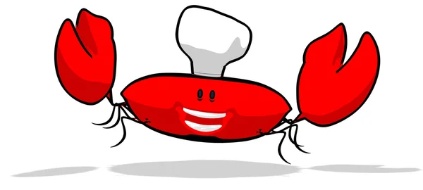 Chef de caranguejo — Fotografia de Stock