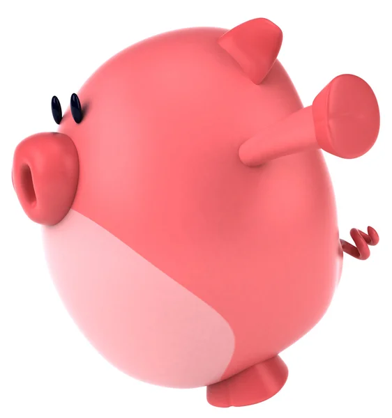 stock image Pink pig