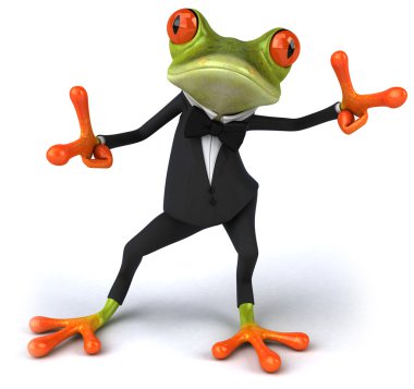 Cool frog clipart