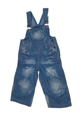 Children's dungarees clipart