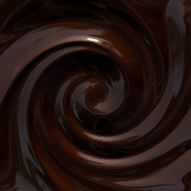 Chocolate swirl clipart