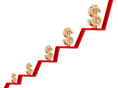 Earnings growth clipart